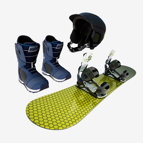 Equipo completo de snow | Gama media adulto + casco Baqueira Beret